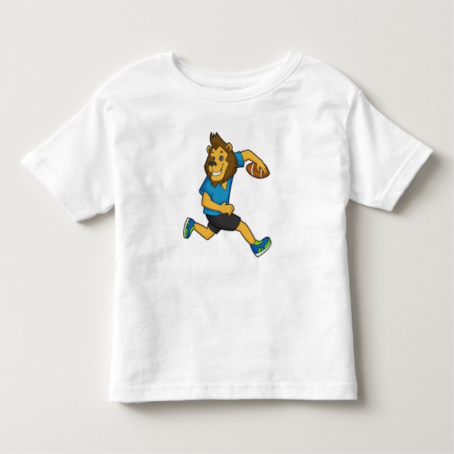 Camiseta Infantil Jogador de Lion Rugby (Frente)