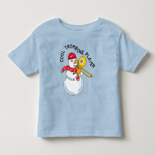 Camiseta Infantil Jogador de Trombone legal