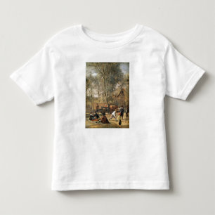 Camiseta Infantil Jogadores fora de uma pensão, c.1660-63 do Skittl