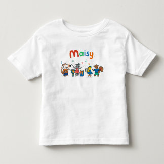 Camiseta Infantil Jogo de Maisy e de amigos na banda