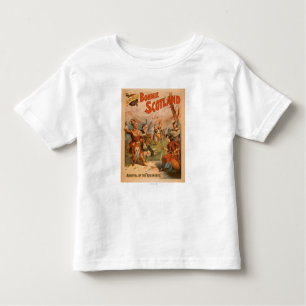 Camiseta Infantil Jogo escocês 4 de Bonnie Scotland de Sidney R.