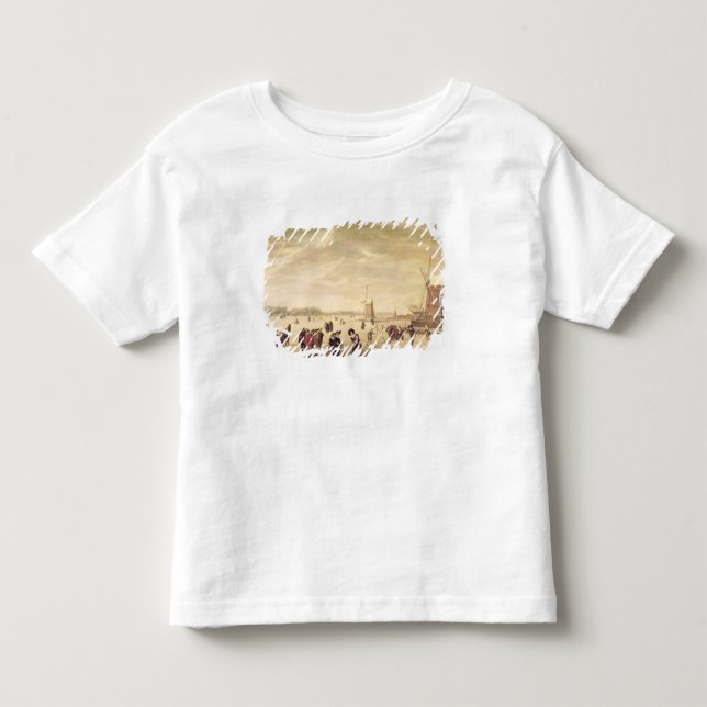 Camiseta Infantil Jogos no gelo (Frente)