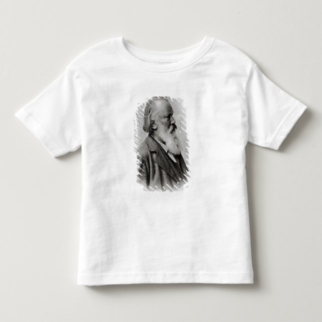 Camiseta Infantil Johannes Brahms (Frente)