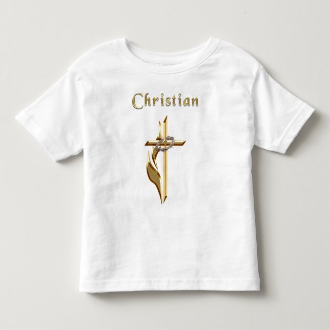 Camiseta Infantil JOhn 3:16 (Frente)