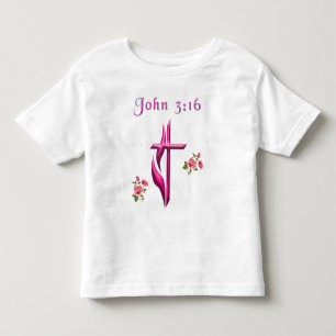 Camiseta Infantil John 3:16