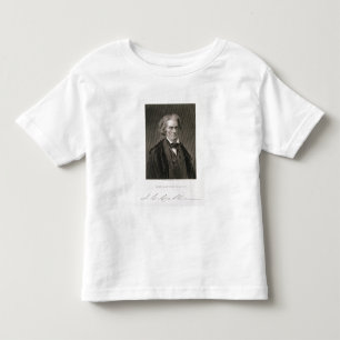 Camiseta Infantil John Caldwell Calhoun, gravado por Henry Bryan Hal