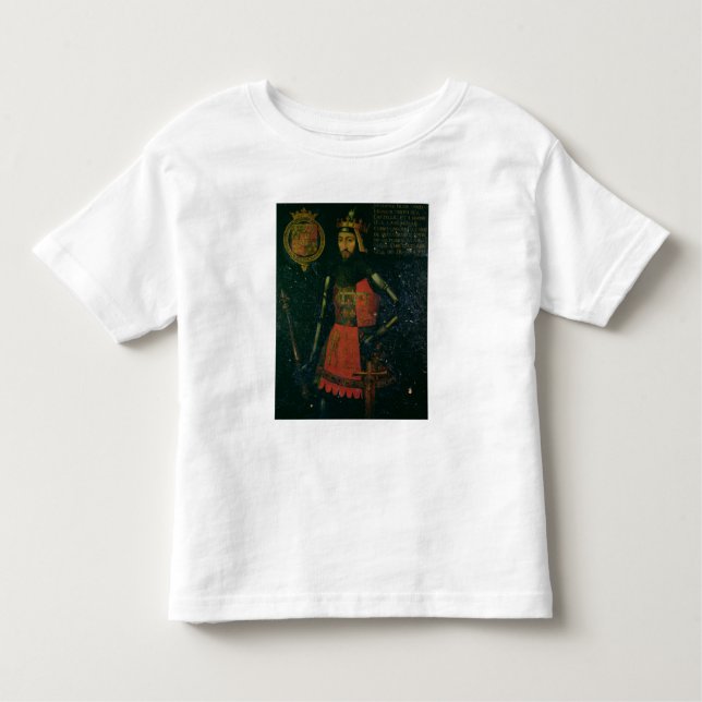Camiseta Infantil John de magriço, duque de Lancaster (Frente)