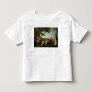 Camiseta Infantil John e Elizabeth Jeffreys e suas crianças, 17