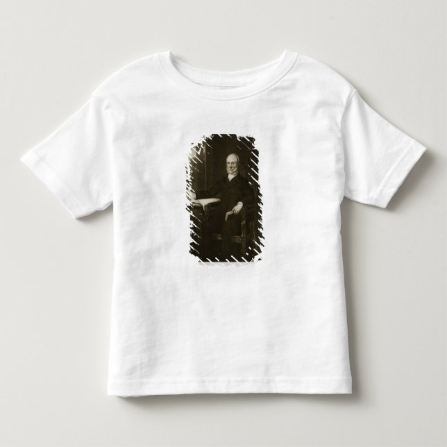 Camiseta Infantil John Quincy Adams, 6o presidente do Sta unido (Frente)