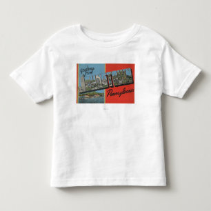 Camiseta Infantil Johnstown, Pensilvânia - grandes cenas da letra