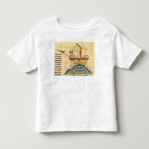 Camiseta Infantil Jonah comido pela baleia
