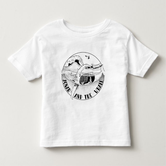 Camiseta Infantil Jonah e a baleia (Frente)