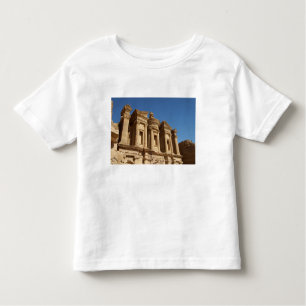 Camiseta Infantil Jordan, Petra, O Monastério, Al Deir.2
