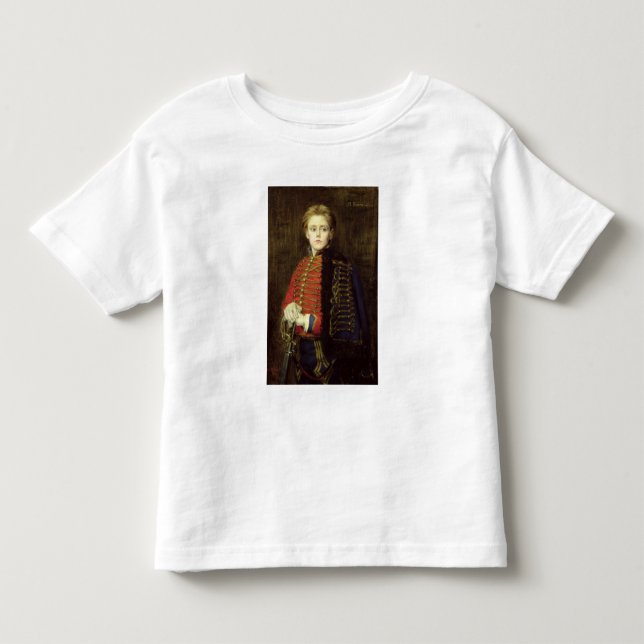 Camiseta Infantil Joseph Bara como jovem (Frente)
