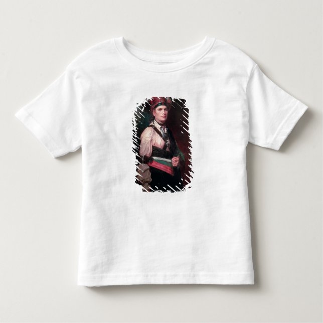 Camiseta Infantil Joseph Brant, chefe dos Mohawks, 1742-1807 (Frente)