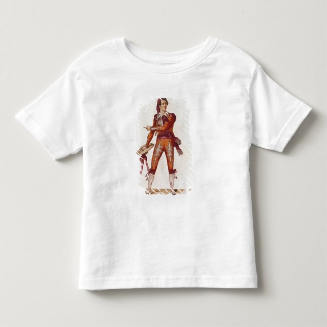 Camiseta Infantil Joseph Isidoro Samson no papel de Figaro (Frente)