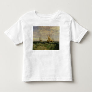 Camiseta Infantil Joseph Mallord William Turner   a afluência de