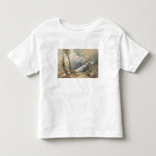 Camiseta Infantil Joseph Mallord William Turner Mero de Glace,