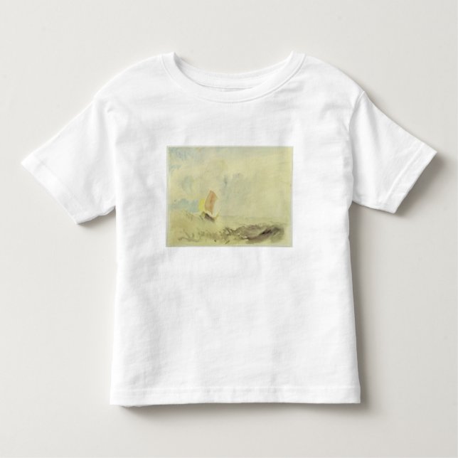 Camiseta Infantil Joseph Mallord William Turner | um a parte do mar (Frente)
