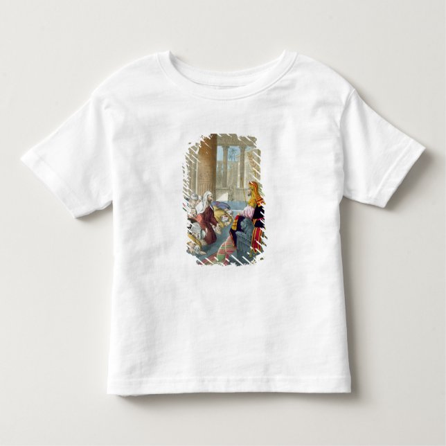Camiseta Infantil Joseph que recebe a homenagem de seus irmãos, de (Frente)
