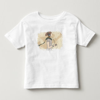 Camiseta Infantil Jovem mulher escutando música