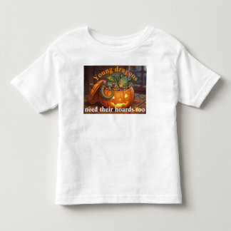 Camiseta Infantil Jovens Dragões Também Precisam de Seus Tesouros pa