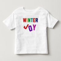Joy de inverno - Letras Coloridas Cozinhas