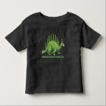 Camiseta Infantil Judeu Hanukkah Dinossauro Menorah Judeu Dino Fãs<br><div class="desc">Presente de Natal Judeu para Chanucá. Um Incrível e engraçado Dinossauro Stegosaurus Menorah Gift.</div>