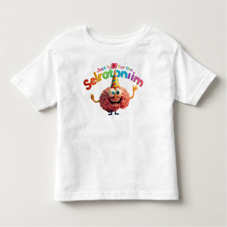 Camiseta Infantil Just Here for the Serotonin Toddler T‑Shirt | Cute