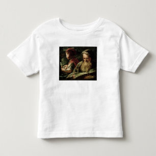 Camiseta Infantil Juventude e idade (óleo no painel)