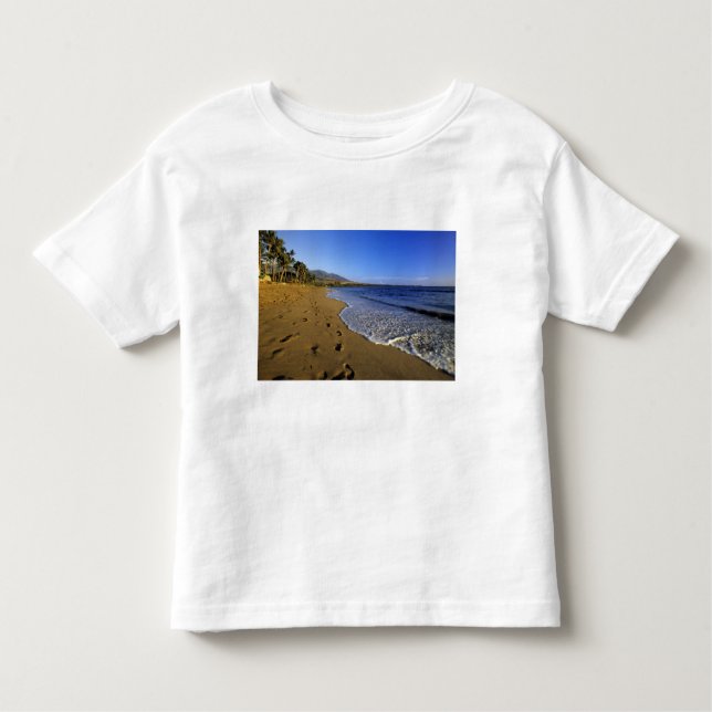 Camiseta Infantil Kaanapali Beach, Maui, Havaí, EUA (Frente)