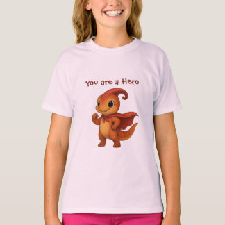 Camiseta infantil Kammli "You are a Hero"