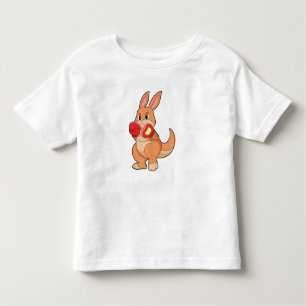 Camiseta Infantil Kangaroo no boxe com luvas in a box
