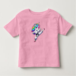 Camiseta Infantil Karate unicorn 