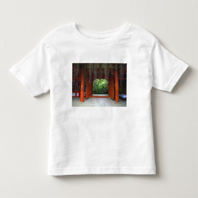Camiseta Infantil Kasuga Shrine, Nara, Japão (Frente)