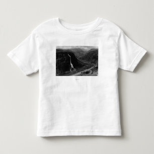 Camiseta Infantil Kauai, Havaí - vista do vale de Hanapepe