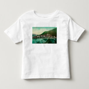 Camiseta Infantil Ketchikan, opinião da cidade de Alaska - primeira
