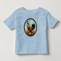 Key West - Vintage Oval do Gypsy Rooster