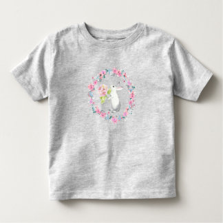 Camiseta Infantil Kids Gray Easter Bunny T-Shirt