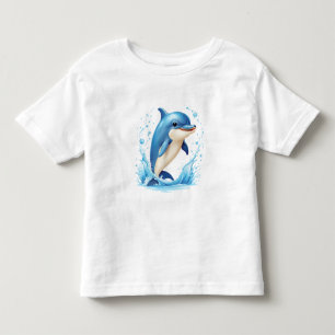 Camiseta Infantil Kids Toddler T-Shirt Dolphin