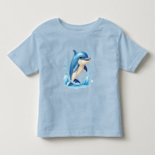 Camiseta Infantil Kids Toddler T-Shirt Dolphin