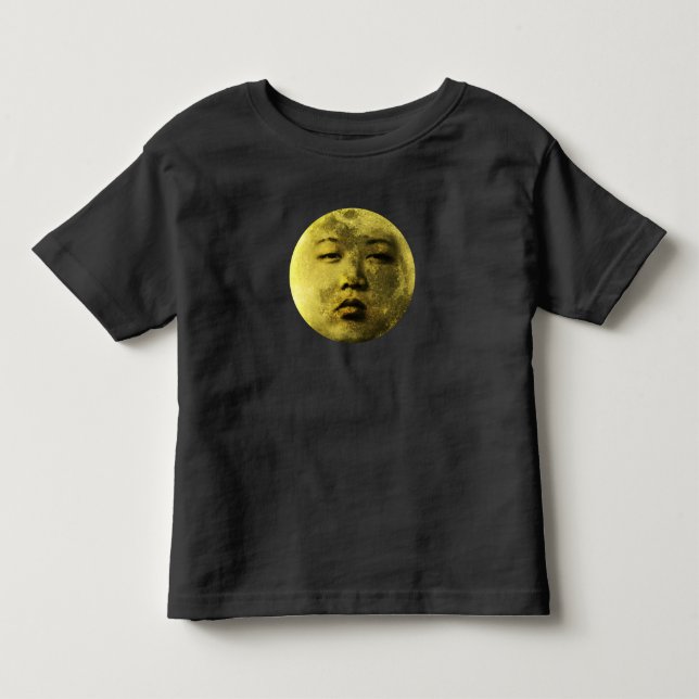 Camiseta Infantil Kim Jong Moon Engraçado (Frente)