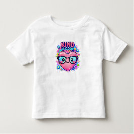 Camiseta Infantil Kind Is Cool – Cute Toddler Girl T-Shirt