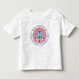 Camiseta Infantil King Charles III Coronation