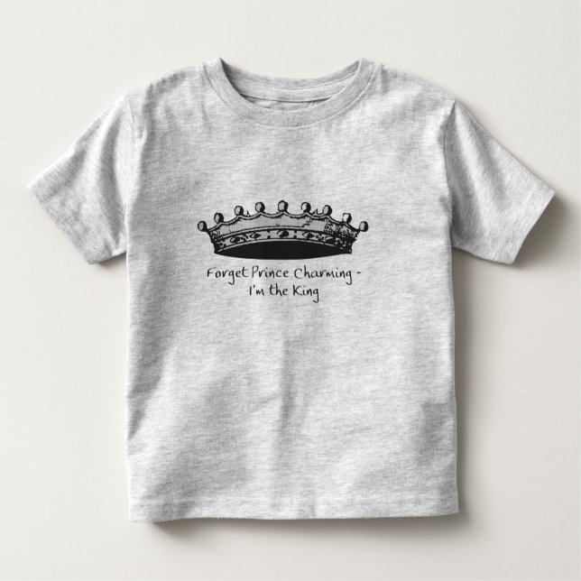 Camiseta Infantil King Charming (Frente)