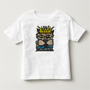 Camiseta Infantil "King Kat" Toddler Fine Jersey T-Shirt