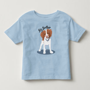 Camiseta Infantil KiniArt Laranja Brittany