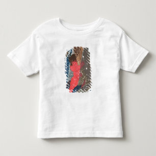 Camiseta Infantil Kintoki nada acima da cachoeira
