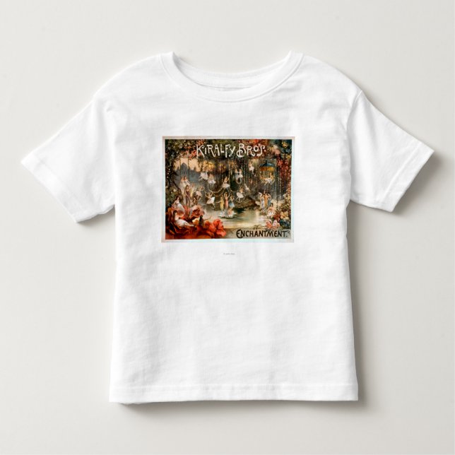 Camiseta Infantil Kiralfy Brothers Enchantment Poster (Frente)