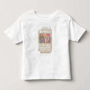 Camiseta Infantil Kjujista, esposa do comerciante, falando a um